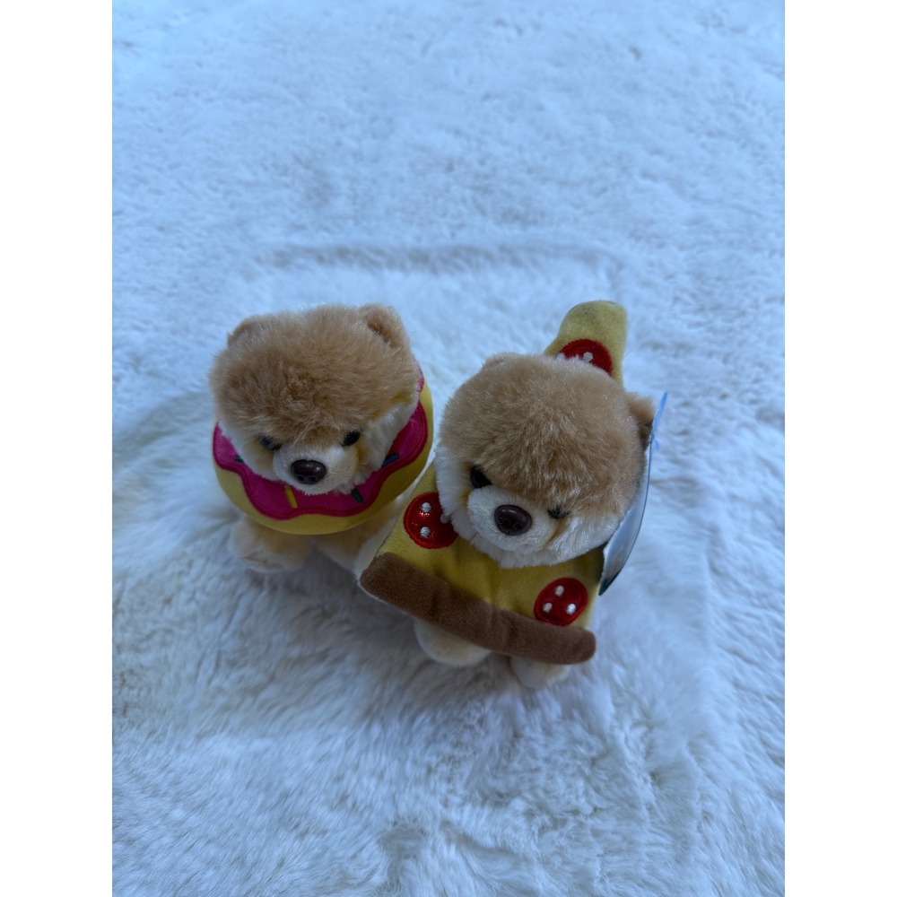 Gund Itty Bitty Boo Plush Worlds Cutest Dog Donut Pizza Food Costumes Kawaii